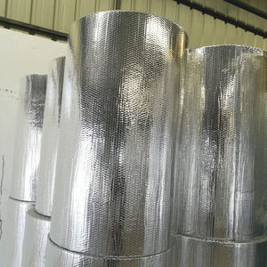 Rollo de aislamiento de burbuja de papel de aluminio metalizado, para techo y paredes, venta al por mayor - Product Image 2