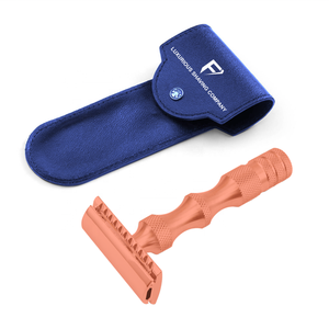 Rasoir de sécurité à double tranchant Rasoir manuel en alliage de zinc pour hommes Rasoir de sécurité réutilisable pour hommes Rasoir humide en acier inoxydable - Product Image 3