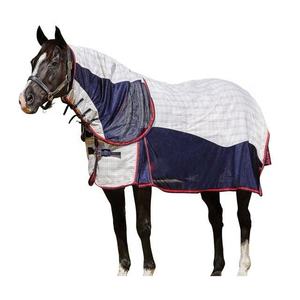 Couvertures d'été en polaire pour chevaux, en tissu de coton avec doublure en nylon, col montant, imperméables et légères, vente en gros - Product Image 2