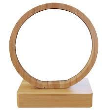 Marco DE FOTOS encantador de MDF y madera y Marco de bebé y soporte de mesa de dormitorio uso decorativo y color de madera natural - Product Image 4