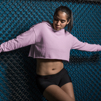 Sweat à capuche doublé slim fit pour femme de haute qualité, logo personnalisé, 100 % coton, imprimé à carreaux, pull d'automne, écologique, respirant, personnalisable