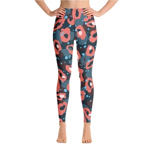 Leggings de Yoga para Mujer a Precio de Fábrica, Hechos a Medida, Cintura Media, Efecto Levanta Glúteos, Sin Costuras, Acanalados, Elásticos en Cuatro Direcciones, Transpirables - Product Image 3