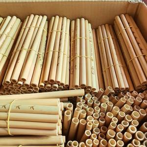 High Quality <b>Bamboo</b> Disposable <b>Straws</b> Box Set with Custom Logo Factory Sale From Eco2Go Vietnam - Product Image 2
