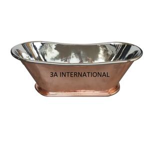 Baignoire de bain antique de qualité supérieure bain d'hôtel de luxe installation intérieure autoportante débordement avec vente à chaud - Product Image 1