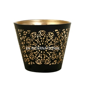 Metal Tabletop Votive Stand Brass <b>Candle</b> Votive Stand For Decoration Use <b>Candle</b> Pillar Light <b>Dinner</b> Tabletop Votive Holder - Product Image 1