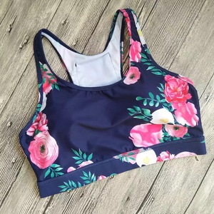 Soutien-gorge de sport Yoga pour femmes, de bonne qualité, personnalisé, poche à dos, imprimé, modèle 100% - Product Image 5