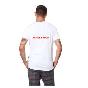 Custom Windproof Breathable Quick-Dry Gym T-Shirts for Men High Quality % Cotton Short Sleeve Plus Size Winter 300g Wholesale - Product Image 3