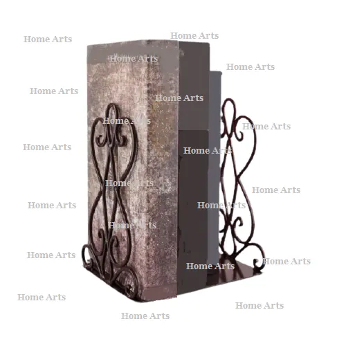 Customized Shape And Size Iron Bookends Fantastic Design Book Stand/Bookends For Home Decor Accessories