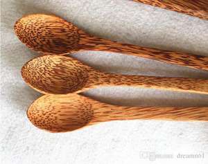 Meilleur vendeur de couverts écologiques fourchette et cuillère à noix de coco de haute qualité - Product Image 5