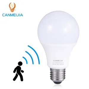 Lâmpada led sensor de indução, 5w 7w 9w e27 b22 skd inteligente microondas sensor de movimento, sensor de movimento, sensor, lâmpada led