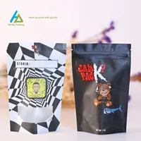 Minfly - Digital Printing Custom Aluminum Foil Resealable Stand Up Smell Proof Zipper Mylar Packaging Pouch Bags for Food Storage