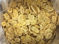 Knapperige zoete VF gedroogde bananenschijfjes bulk vacuüm verpakt snacks - heerlijke tropische Vietnamese gewone teelt 0,5 kg