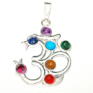 Grossiste de Gros Om Pendentifs Chakra: Grosse Om Pendentifs Chakra À Vendre - Product Image 1