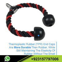 2023 Fitness Attachement Câble Machine Triceps Corde Pull Pulldown Heavy Duty Enduit Nylon Unisexe