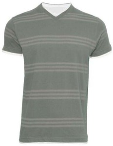 Camiseta de Algodón Jersey Transpirable para Hombre, Talla Grande, Teñida, Estilo Casual de Verano - Product Image 4