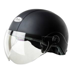 Casco de Motocicleta de Media Cara con Visera, Venta de Fábrica, Herramienta de Pulido y Contorneado, DOT Moderno, ABS ASIA, Lente Única, ABS + EPS - Product Image 2