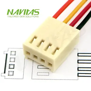 Molex 2510-4P 4pin 2.54Mm Pitch Connector Kabelboom Montage