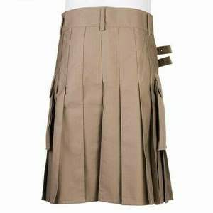 <b>Top</b> Sale Custom Logo Men's Scottish Utility Kilts Stainless Steel Cotton <b>Khaki</b> HARP Fashionable Styles Wholesale Service - Product Image 6