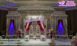 Mandril de fibra para boda, decoración elegante de boda, Reino Unido, deslumbrante, Devdas - Product Image 2