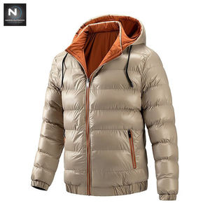 Chaqueta acolchada de tela para hombre, diseño personalizado de la mejor calidad, talla grande, venta al por mayor - Product Image 4