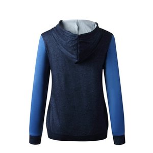 Sweat-shirt à capuche imprimé à manches longues pour femmes, avec poche, pour l'hiver - Product Image 6
