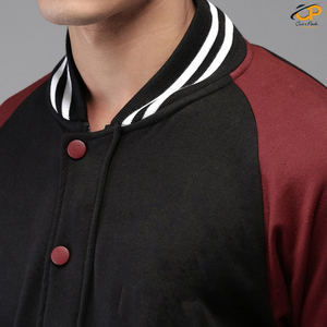 Haute Qualité Laine Letterman Veste pour Hommes Femmes Hiver Varsity Lourd Fourrure Poche Capuche Personnalisable Logo 3D Motif Conception - Product Image 5