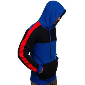 Sweat-shirt à capuche anti-rétrécissement écologique en polaire imprimé de logo personnalisé pour hommes de grande taille de haute qualité - Product Image 2