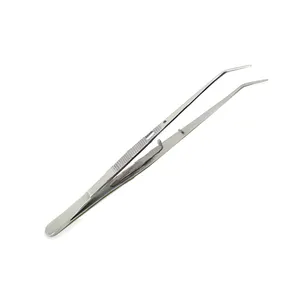 Professional High Quality Medical dental tweezers oral stainless steel collage tweezers cotton pliers surgical forceps