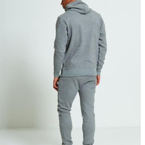 Trajes de jogging para hombre, alta calidad, venta al por mayor, color sólido, chándal con logo personalizado de algodón 100% - Product Image 5