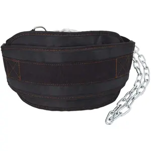 High Quality Custom EVA Neoprene Weightlifting Dip <b>Belt</b> With Back Support Bodybuilding Home Gym <b>Belt</b> Fitness <b>Weight</b> Lifting <b>Belt</b> - Product Image 1