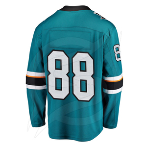 Jersey de hockey sobre hielo para adultos de secado rápido de diseño personalizado con sublimación de nombre de equipo personalizado - Product Image 1