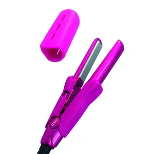 Hair Straightener Flat Irons Straightening Compact Small Hair Straight Styler Ceramic Coating Professional Use