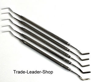 Espátula de llenado compuesto, instrumento Dental de examen Heidman, acero inoxidable alemán, aprobado por CE e ISO, 5x - Product Image 1