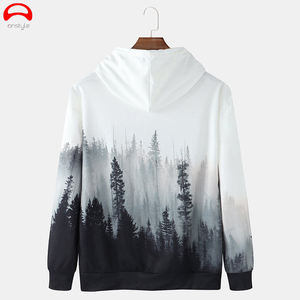 2022 sweat à capuche pour hommes à la mode ample décontracté hauts respirant Hip-Hop Design 3D brodé Logo tailles 6XL printemps hiver Collection - Product Image 2