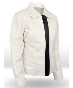Chaqueta informal Unisex de cuero de oveja con cremallera, novedad, 2021 - Product Image 2