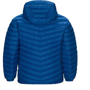 Manteau d'hiver rembourré pour homme, veste coupe-vent avec fermeture éclair, bouffante et surdimensionnée à capuche - Product Image 4