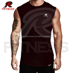Chemises d'entraînement sur mesure au design tendance pour hommes, décontractées, tricotées, respirantes, 100% coton - Product Image 3
