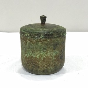 Bol de style rustique en métal et vert, Design marbré avec couvercle, meilleure vente, à usage occasionnelle, fabrication de bougies de décoration de maison, 50 pièces - Product Image 4