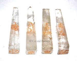 Compre varitas de Reiki Usui de ágata |   Consigue las Mejores Varitas de Reiki Usui de Feng Shui Talladas en Ágata - Product Image 1