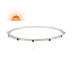 Nouveau Bracelet en Argent Sterling Fin 2026 avec Pierre Naturelle Quartz Fumé pour Femme - Fabricant de Bijoux - Product Image 1