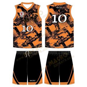 เสื้อเจอร์ซีย์เล่นบาสเก็ตบอลและวอลเลย์บอลสำหรับผู้ใหญ่ชายเสื้อโพลีเอสเตอร์ระเหิดออกแบบได้ตามต้องการ - Product Image 5