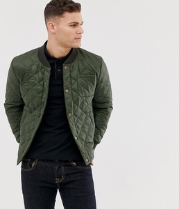 Chaqueta Bomber de lona de invierno para hombre, nuevo estilo, diseño de poliéster acolchado para estaciones frías - Product Image 1