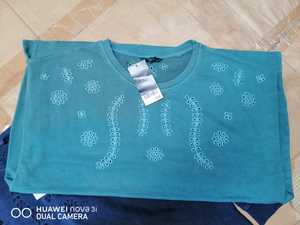 Sweat-shirt pull doublé pour femme, 100% coton, teint en pièce, surplus de production de marques, lot de stock du Bangladesh 123 - Product Image 2