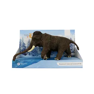 野生动物塑料猛犸象模型玩具大象玩具