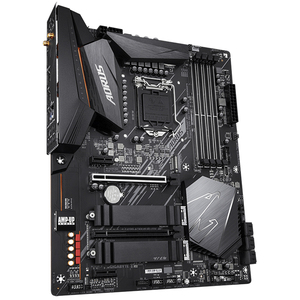 Carte mère de jeu GIGABYTE <span class=keywords><strong>Z490</strong></span> AORUS ELITE AC d'occasion avec Wi-Fi, chipset Intel <span class=keywords><strong>Z490</strong></span>, prise en charge du socket LGA1200, processeur Intel de 10e génération - Product Image 3