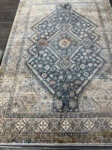 Alfombras de Lujo de Poliéster con Aspecto de Seda Plateada para Sala de Estar, Colección BELINDA - Product Image 2