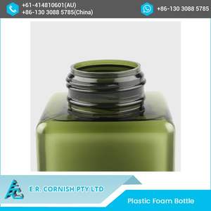 250ml carré en plastique PCR PET mousse distributeur de savon pompe bouteille Lotion crème liquide utilisation nettoyant pour le visage écran imprimé emballage - Product Image 2