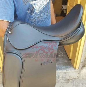 Kit de iniciación de sillín de caballo genuino, Kit de montura de cuero inglés, color marrón - Product Image 3