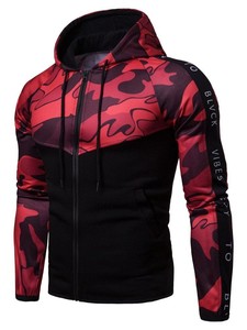 Sweat à capuche confortable pour homme, 100 % polyester, doublure polaire, écologique, imprimé numérique, col à capuche, couleur unie - Product Image 6