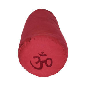 Coussin de yoga cylindrique rond pour la pratique du yoga, coussin de soutien en mousse haute densité pour la méditation et les étirements, vente en gros - Product Image 1